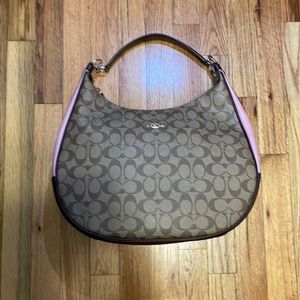 Coach Kleo hobo in signature canvas handbag #coach #handbag